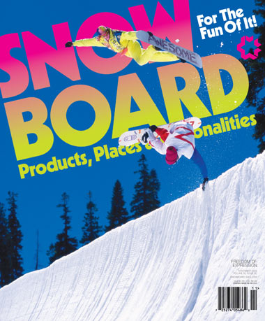 Miraculous innovation Pig Draplin Design Co.: Snowboard Magazine Cover Archive